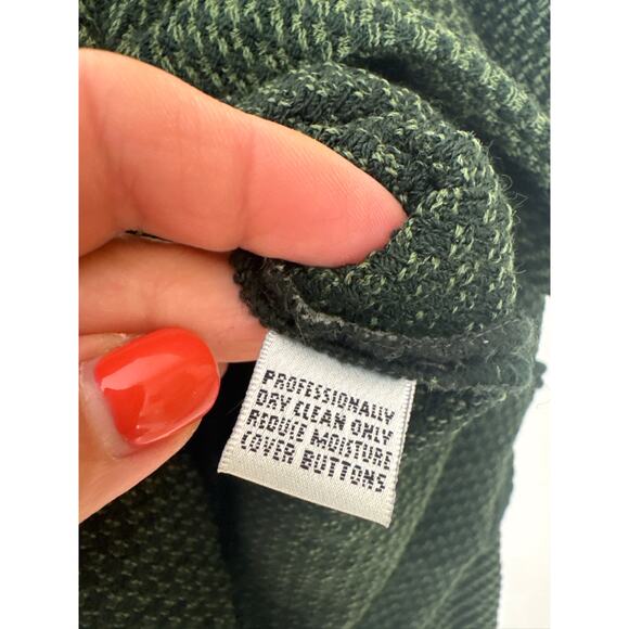 St. John Collection Classic Green Tweed Knit Blazer Size 6 - Picture 3 of 7